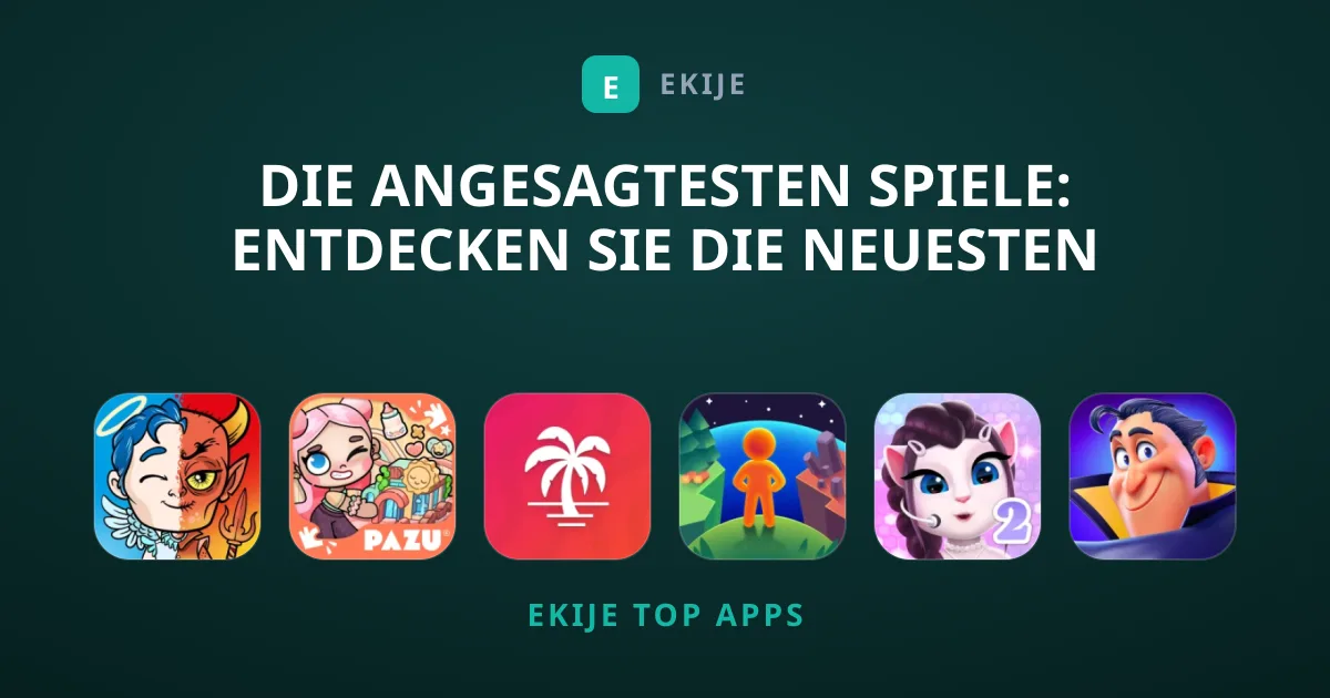 Die angesagtesten Spiele: Entdecken Sie die neuesten Trends